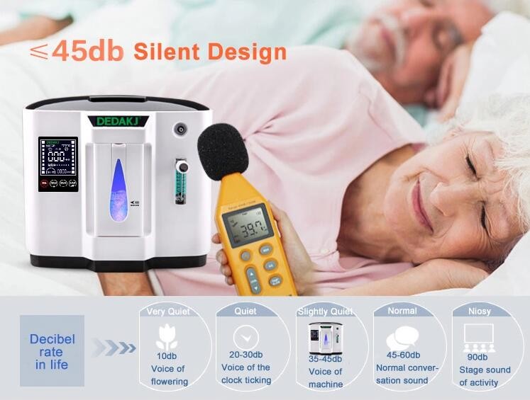 Factory Prcie 7L 90% Oxygen Concentrator Home Portable Oxygen Concentrators
