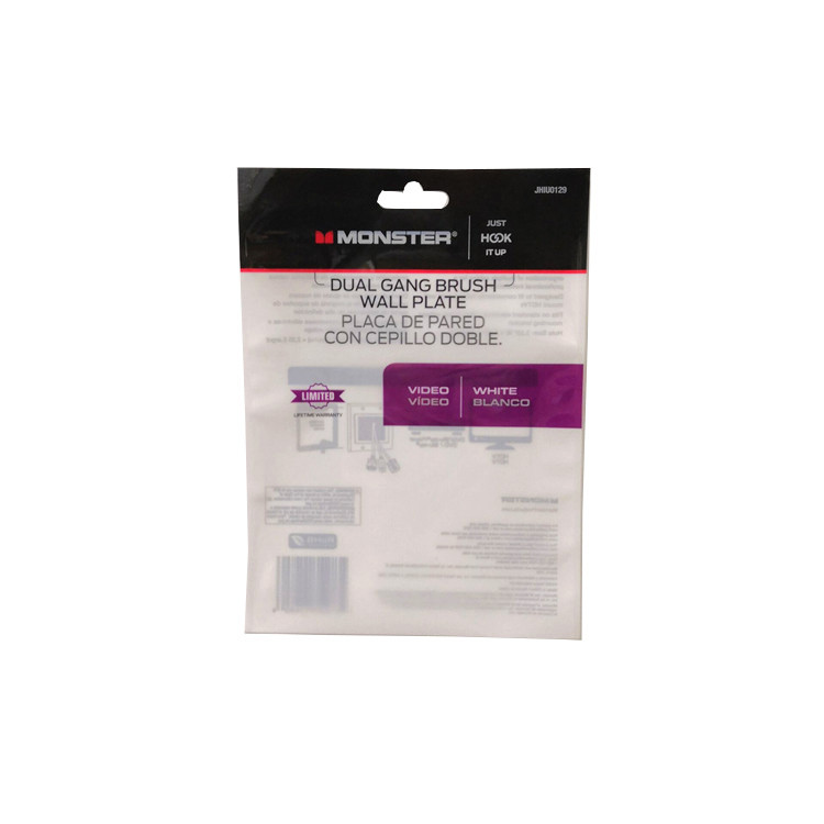 Recyclable Clear Plastic Clamshell Packaging Translucent OPP Gravnre Printing