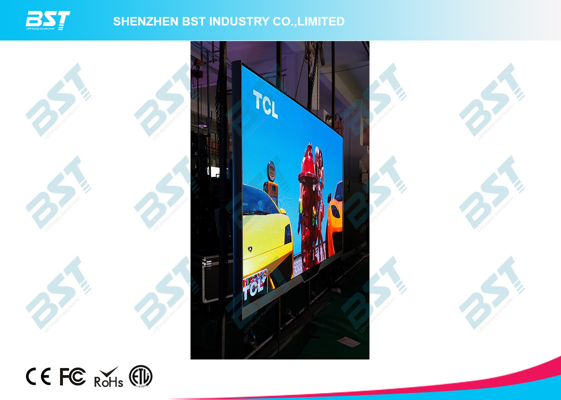 Commercial Indoor Full Color Led Screen With 140° Viewing Angle , Led Video wall