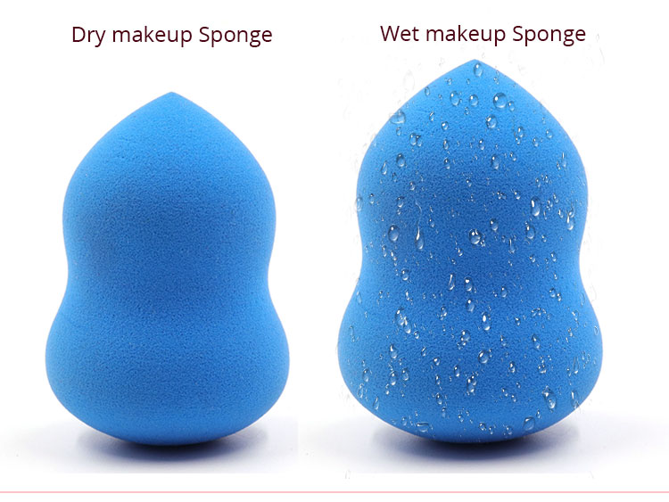Hydrophilic Polyurethane Makeup Sponge Blender Dry And Wet Dual Use