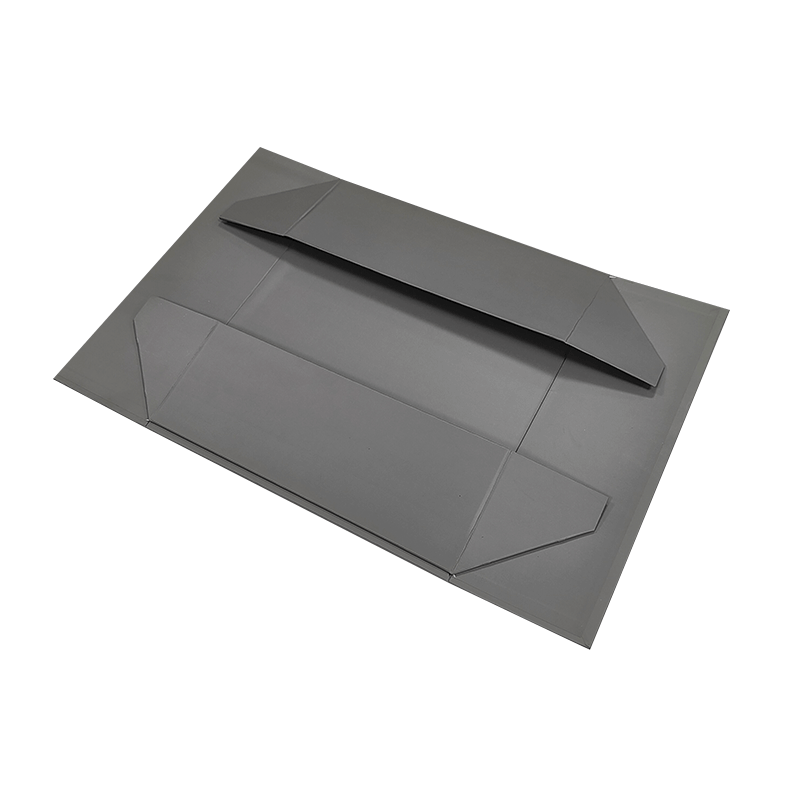 Custom Folding Magnetic Rigid Collapsible Box With Embossing Printing Handling