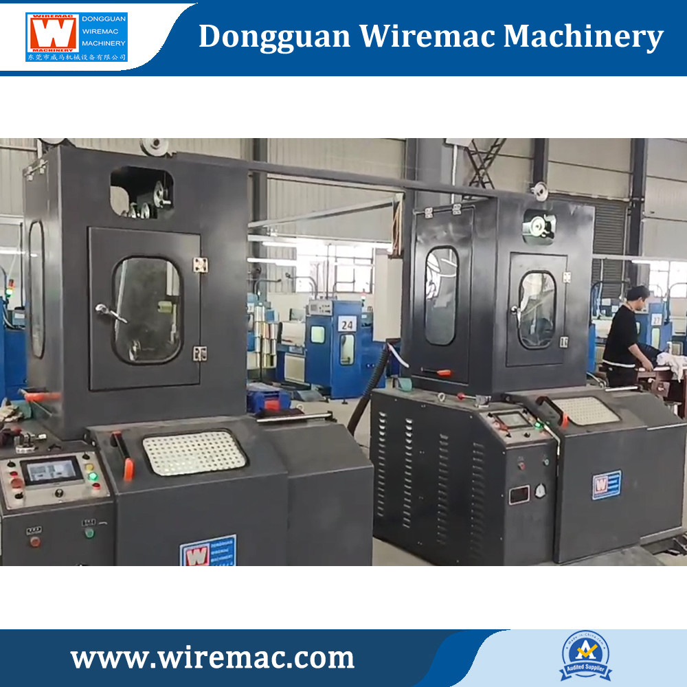 Gear Drive Spray Type 2 Wire Multi Drawing Machine With High Output