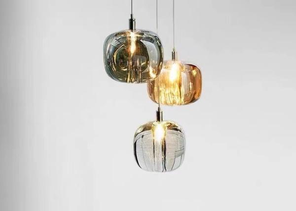 Apple Shape Modern Light Luxury Bedroom Bedside Chandelier Creative Restaurant