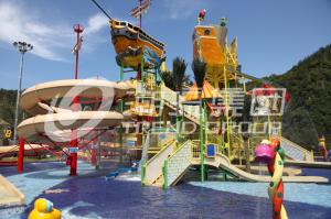 Buy cheap 14.5m Indoor Playground Water Park , Commercial Water Playground Equipment 29 x 27m for Gaint Water Park product