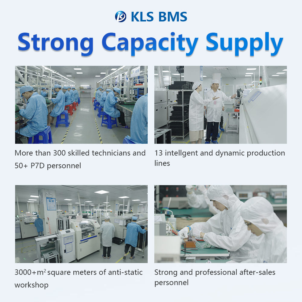 8s-24s Lifepo4 Battery Energy Storage BMS Board 48V 100A-1200A Compatible With Inverters