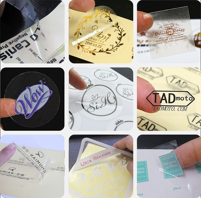 A4 PET Translucent Glossy Photo Sticker Paper 130g For Inkjet Printer