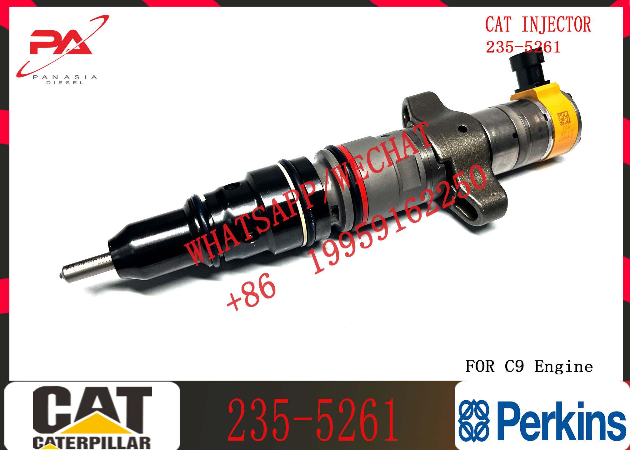Common Rail Injector Assy 265-8106 267-3361 387-9435 53L-8062 387-9437 387-9438 328-2577 20R-9433 235-5261