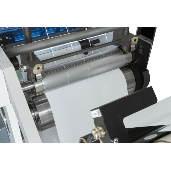 SR-350YFQ Fully Automactic Digital Label Rotary Die Cutting Slitting Rewinder Vinyl Sticker Blank Printed Label Machine