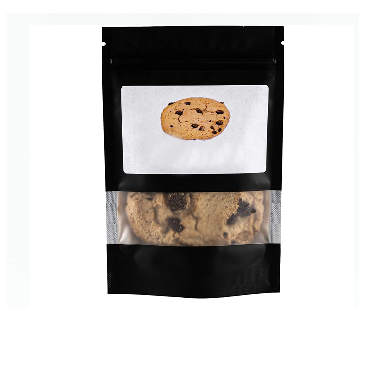 Smell Proof Mylar Food Storage Bags , 4x6In Paper Foil Standing Pouch