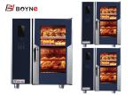 Commercial Kitchen Cooking Equipment Stainless Steel Elctric LCD version Combi