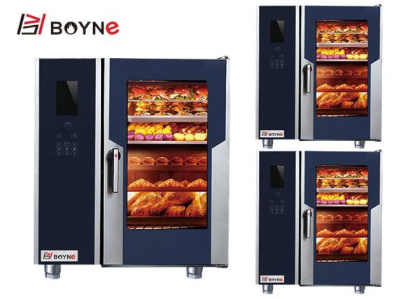 Commercial Kitchen Cooking Equipment Stainless Steel Elctric LCD version Combi