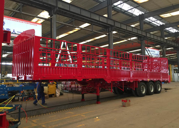SIONOTRUK INTERNATIONAL Cargo Hydraulic Flatbed Trailer 3 Axles