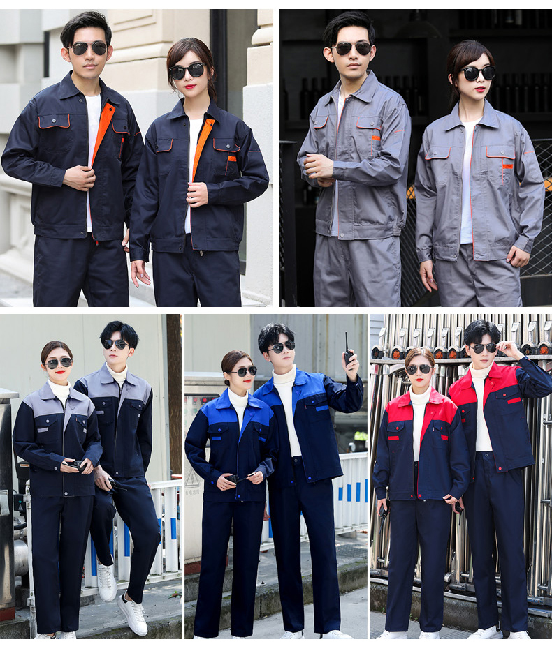 Workshop Clothing Uniforms Mechanic Service Workwear with 65% Polyester /35% Cotton