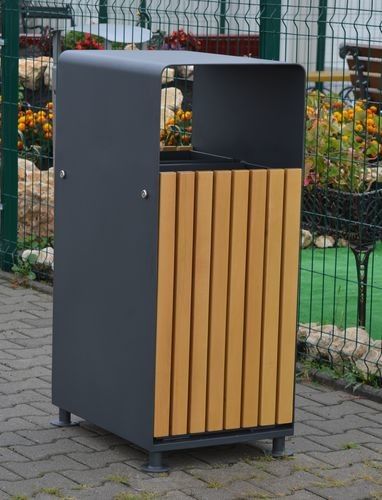 Antioxidant Drying 32 Gallon Outdoor Wooden Trash Can