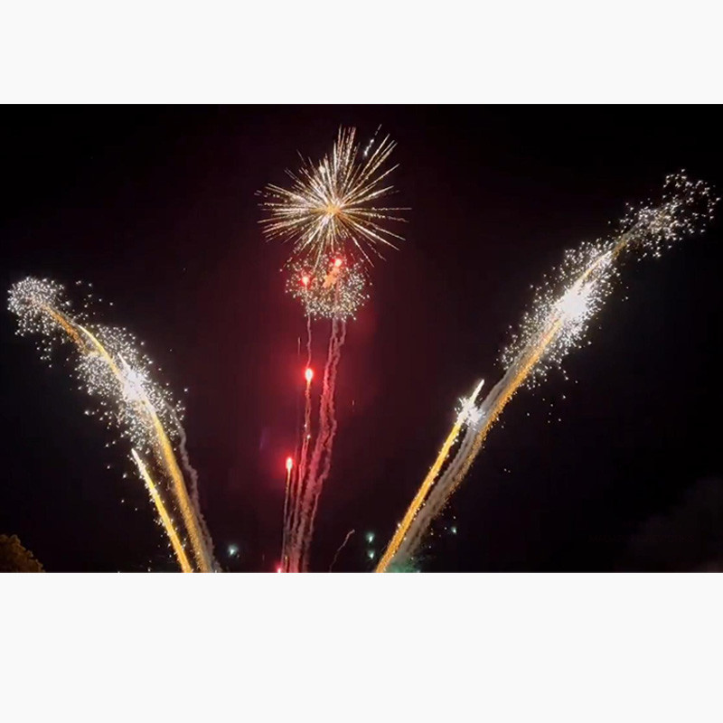Chinese Outdoor Cake Fireworks Pyrotechnics Salute For Festival Celebration