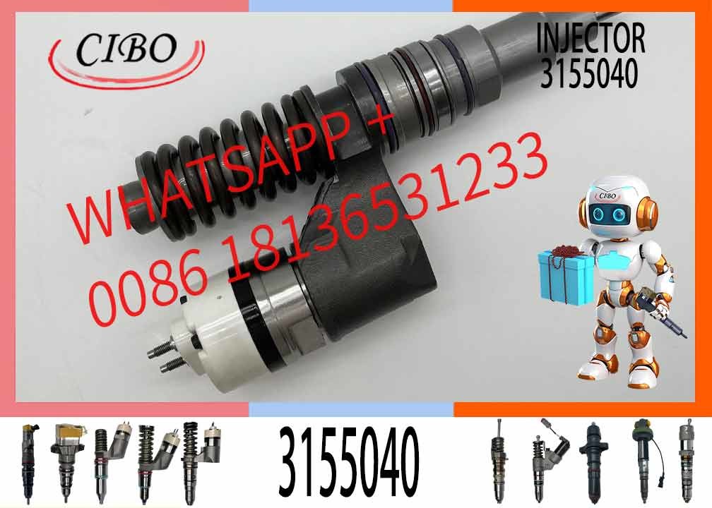 Excavator Injector 1677154 BEBE4B01001 8112556 for A0 A3 Diesel Engine Parts Nozzle Assembly Auto Parts