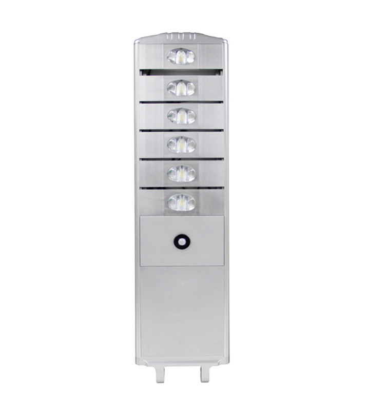 7200lm/W 120 Watt Bridgelux LED Solar Street Lamp With 30°~150°Lamp Angle