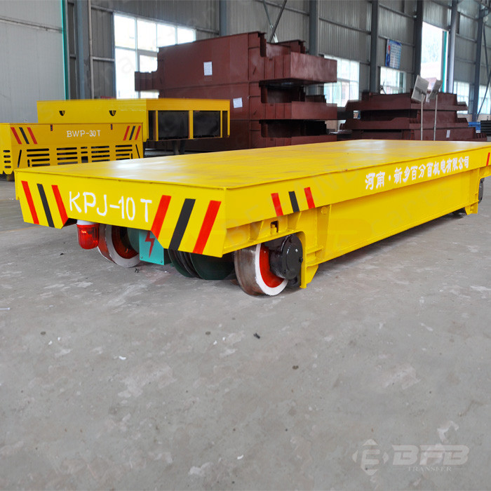 Self - Propelled Interbay Motorized Transfer Trolley Rail - Based 30 Ton Capacity