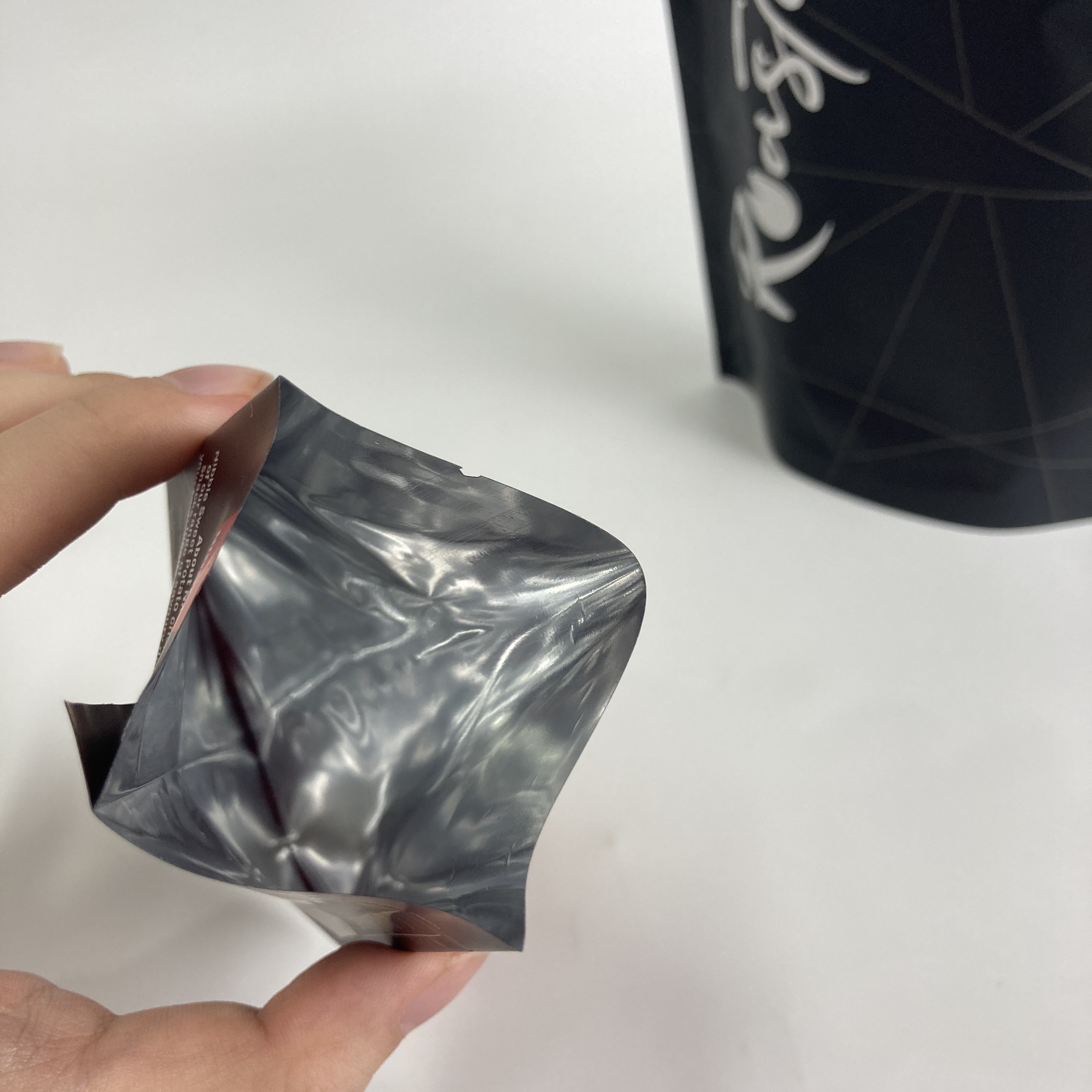Zipper Top Small Size Back Seal Bags For Chips Mini Snacks Packing Pouch