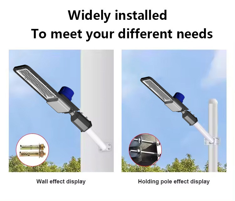 KCD Super Bright IP66 Commercial Warm White Decorative 50w 100w 150w 200w 250w Smart Outdoor LED Street Lamp