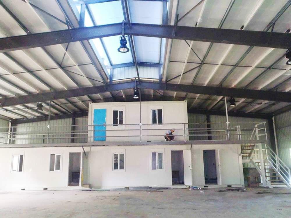 Prefab Steel 20ft 40ft Foldable Container House Flat Pack