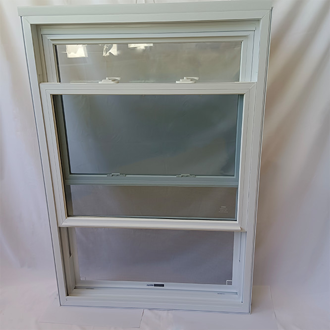 Soundproof Modern UPVC Double Hung Window For Sash And Casement