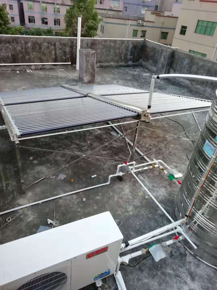 Energy Saving Solar Heat Pump Water Heater Corrosion Resistance For Family House
