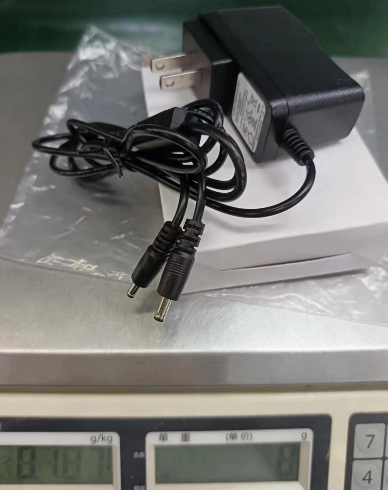 US Standard Charger 8.4V 1.2A With Two DC Heads For Heated Glove Battery