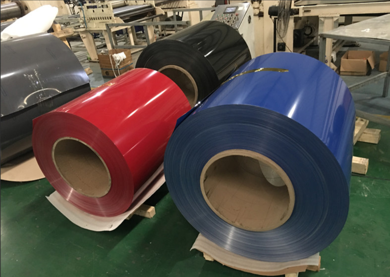 A1060 0.5mm-1000mm Multi Color Customized Color Coated Aluminum Coil