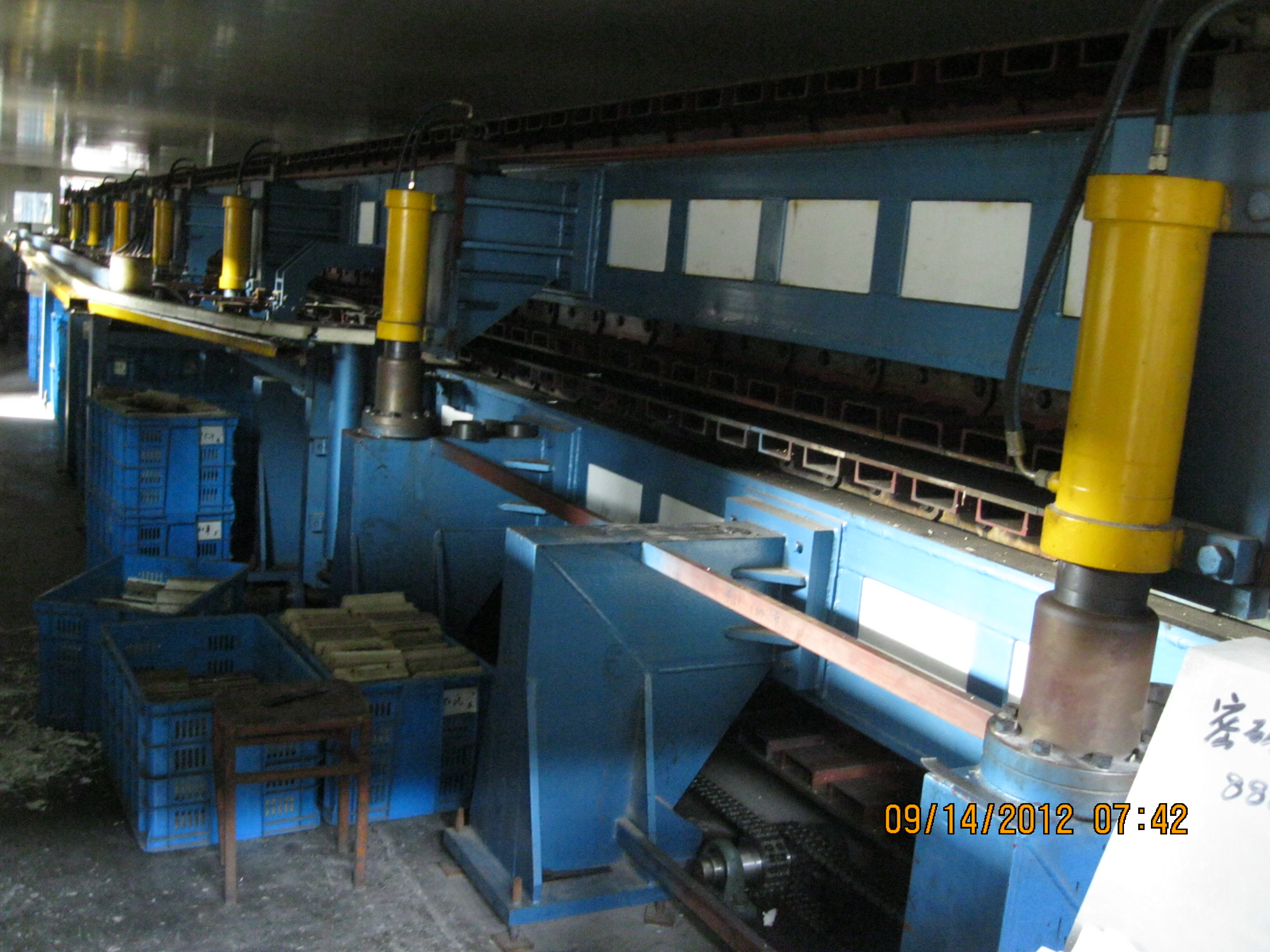 3 phase 1200mm Continuous PU Sandwich Panel Production Line Automatic