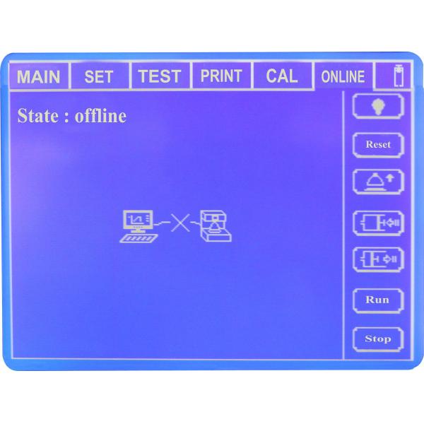 ASTM D3786 Diaphragm Bursting Tester For Leather Paper Card Boards