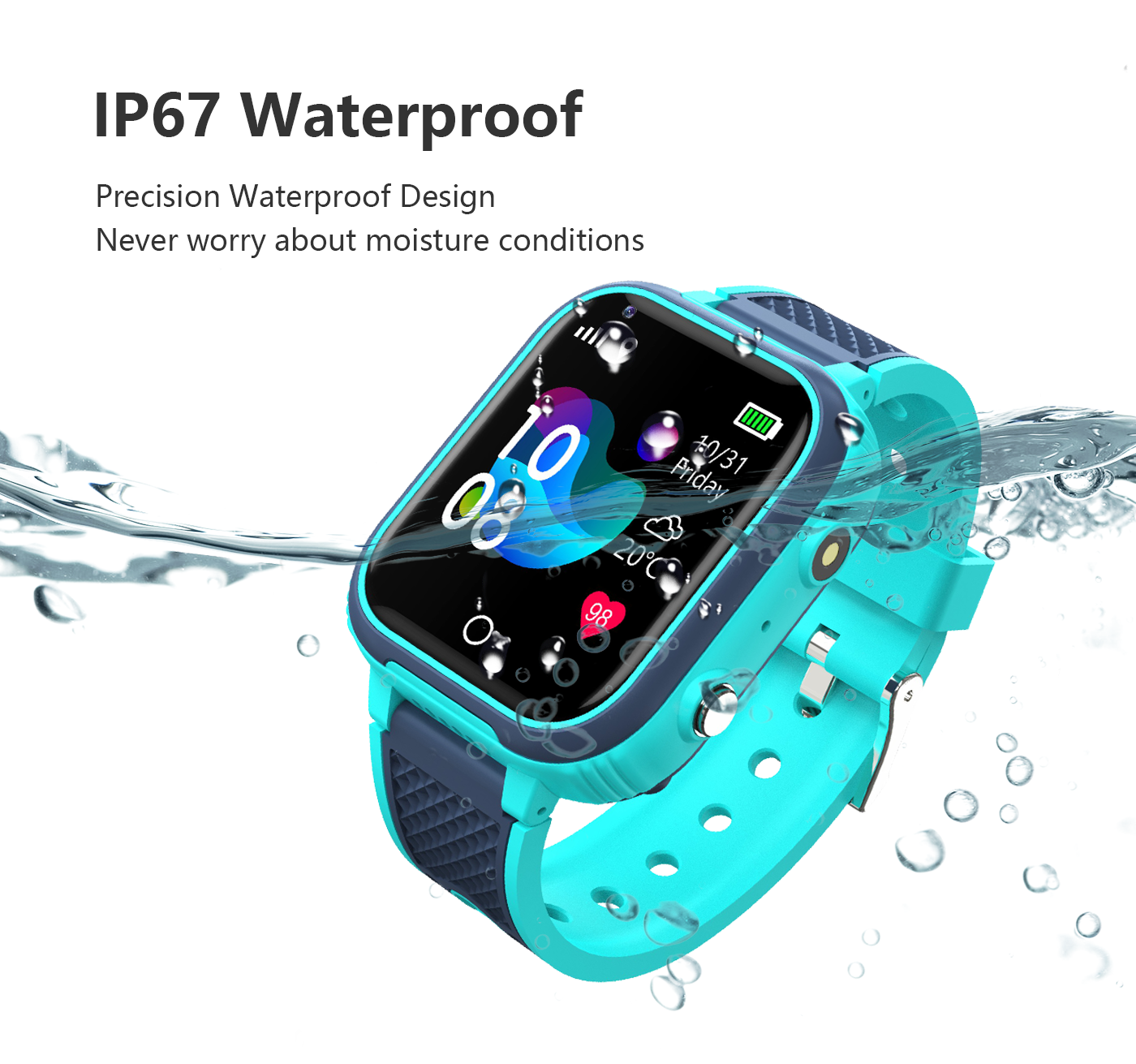LT21 4G Smart Watch WIFI Video Call SOS Camera Monitor Smartwatch With GPS Location Tracker
