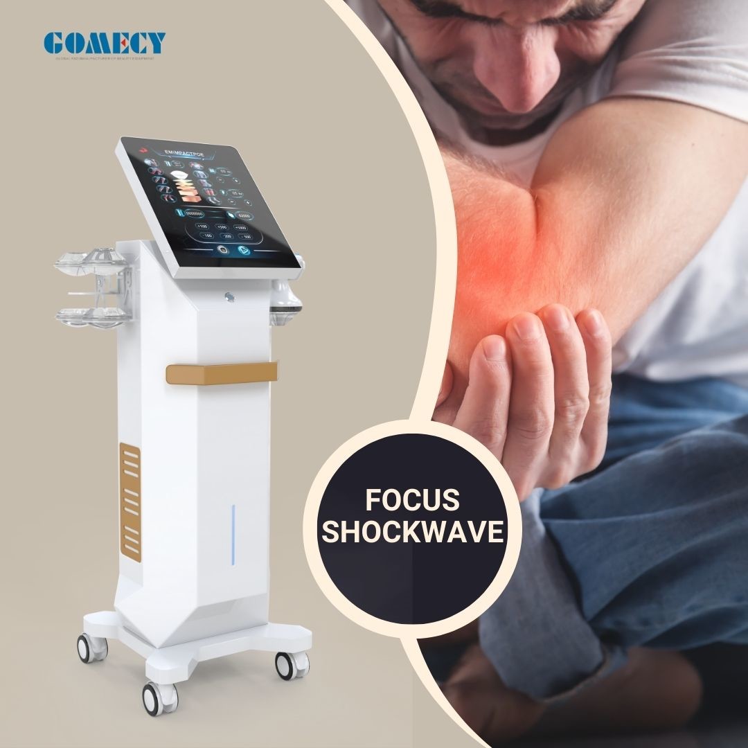 Non-Invasive Extracorporeal Shockwave Focus For Physical Therapy Focused Shockwave Machine 2025