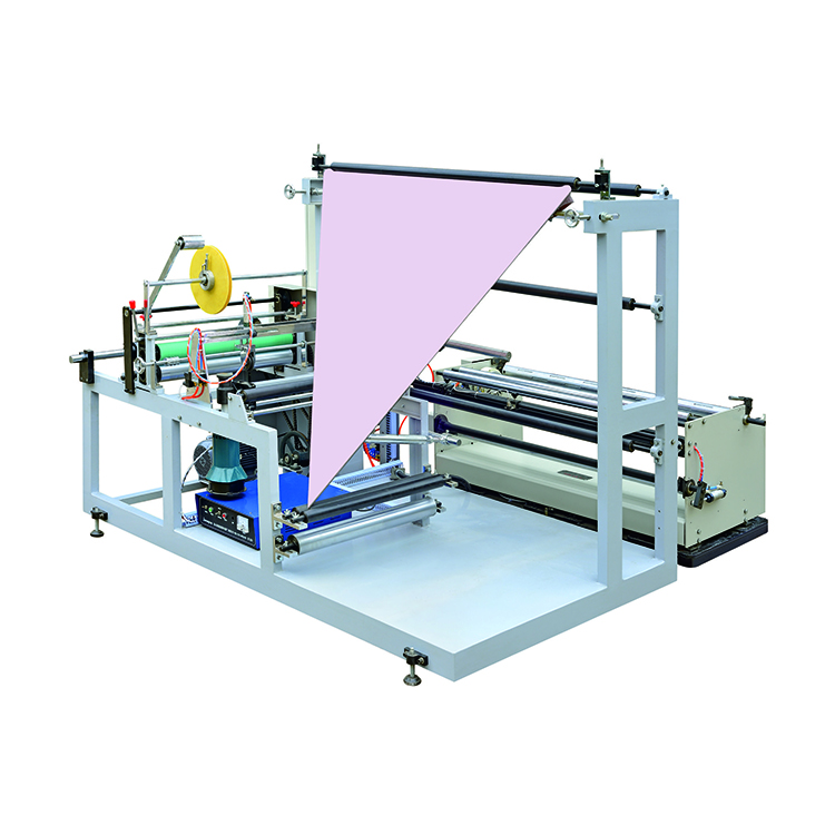 China automatic folding machine plastic bag forming machine