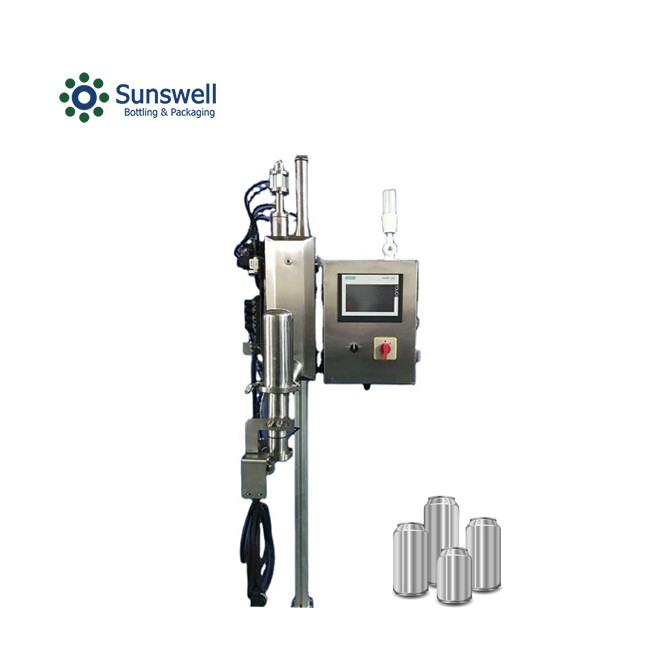 Automatic Liquid Nitrogen Dosing Filling Machine 300CPM Carbonated Beverage Water