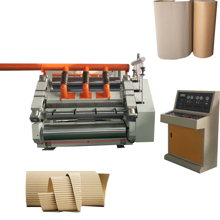 ISO CE Corrugated Paper Making Machine Single Facer