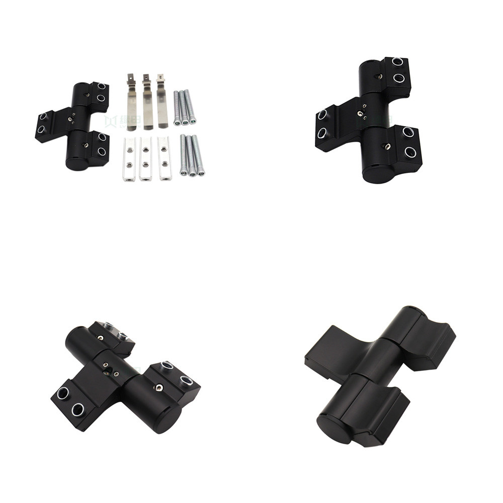 Adjustable Heavy Duty Flag Hinge Aluminum Alloy 3D Door Hinge Custom Size