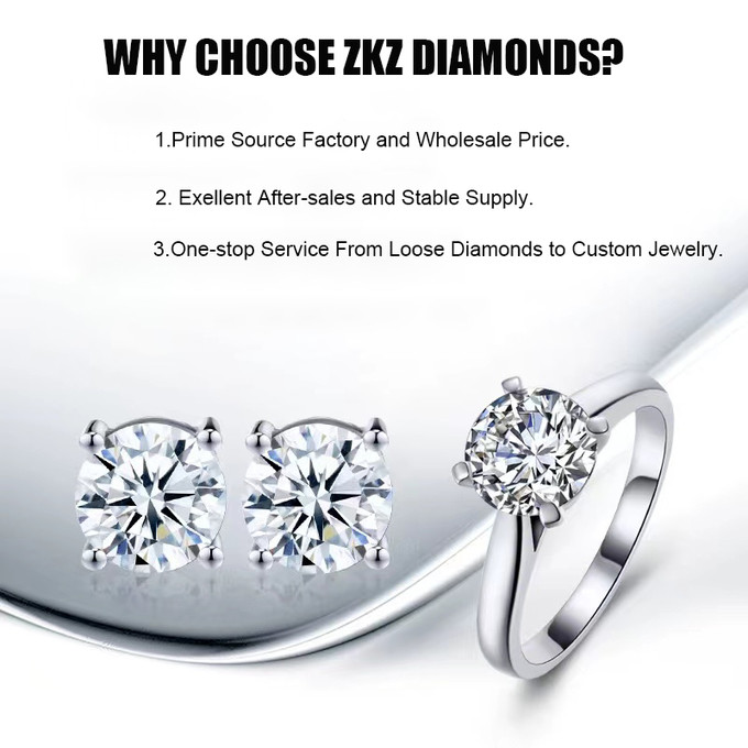 Lab Made Diamond Jewelry Diamond stud earrings Lab Grown Diamonds Jewlery Custom Jewelry