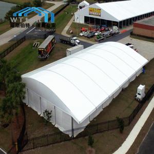 China Clear Arcum Tent / High Capacity Glass Wall Tent PVC Roof Pitch With Table on sale
