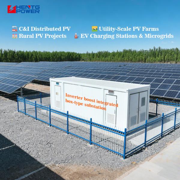 Customizable Box Type Substation with Copper Coil and 1600kVA 10kV for High Efficiency Power Distribution