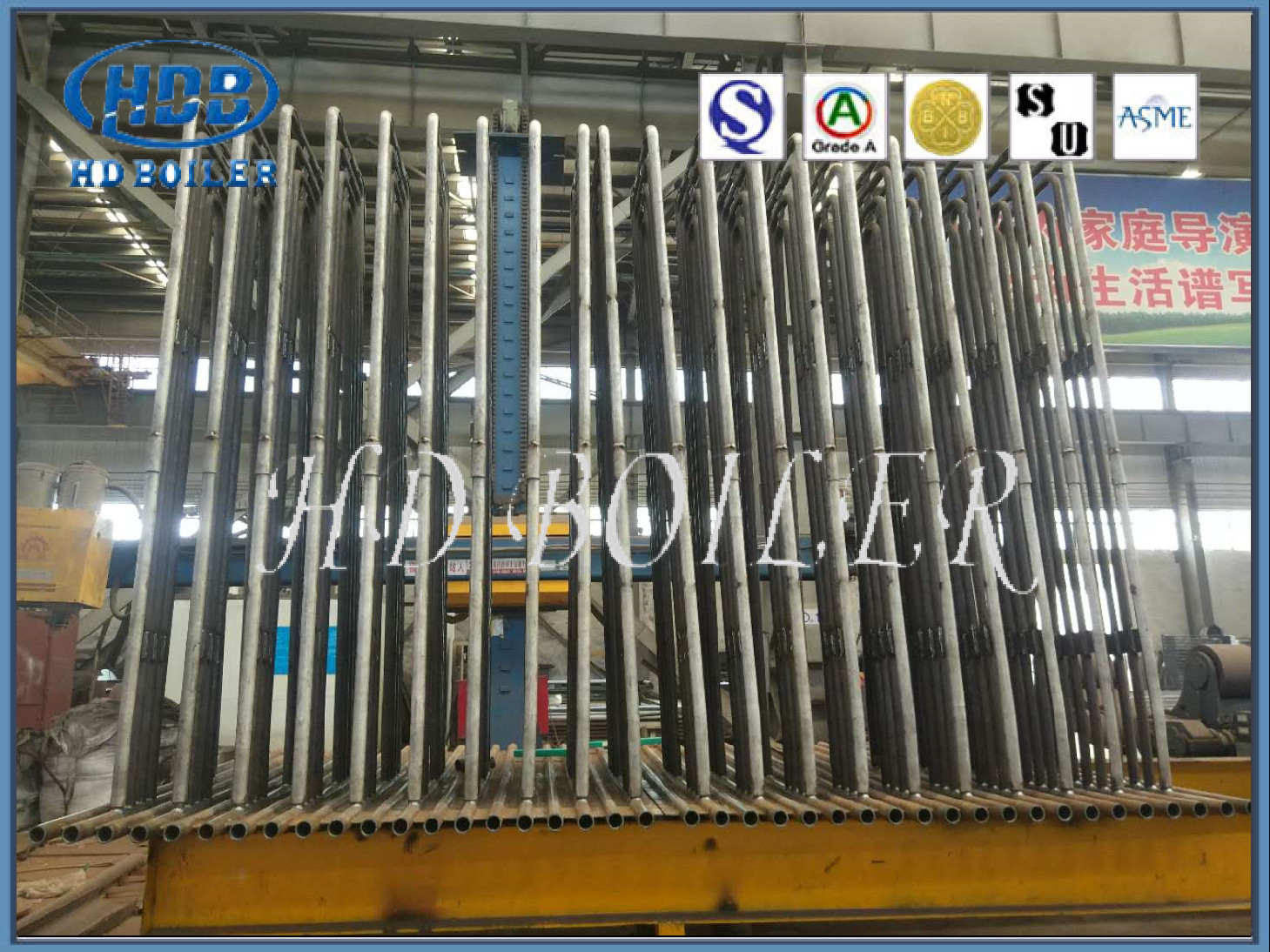 ASME Certification Boiler Air Preheater In Thermal Power Plant Tubular Alloy Stainless