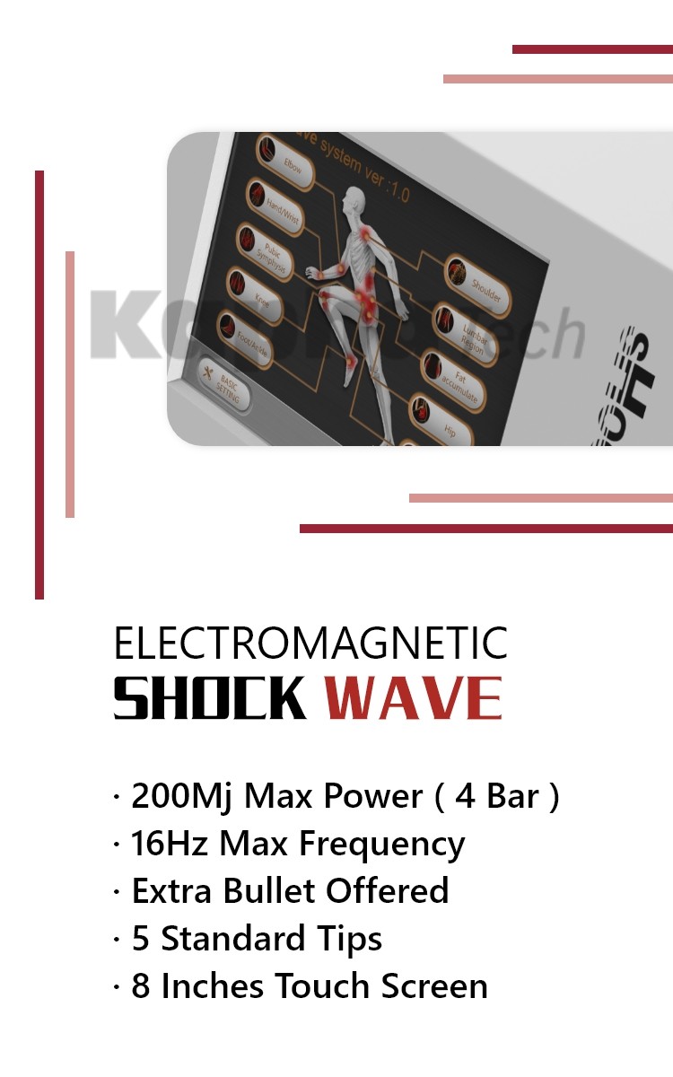 EMS ESWT Therapy Machine For ED Treatment Erectile Dysfunction