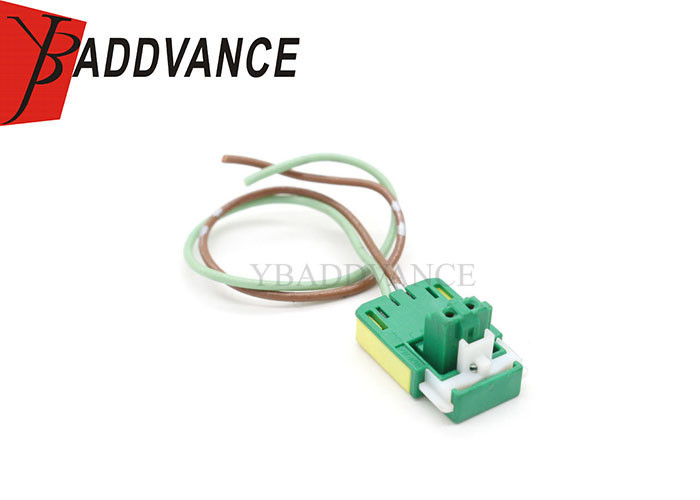 2 Pin Blue And Yellow Airbag Connector Housing With Wire Accept OEM