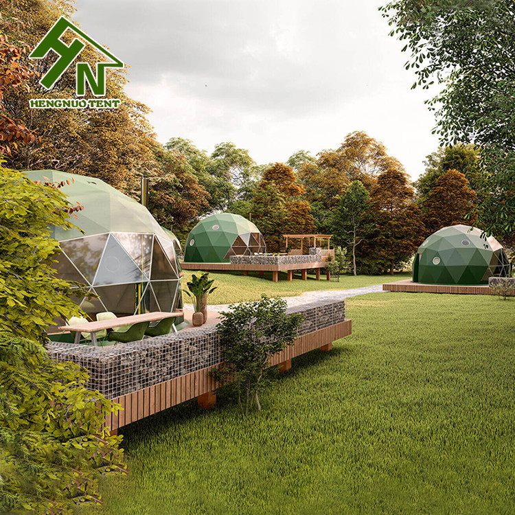 Green Yellow Blue Red Geo Dome Tent Camping Dome Tent