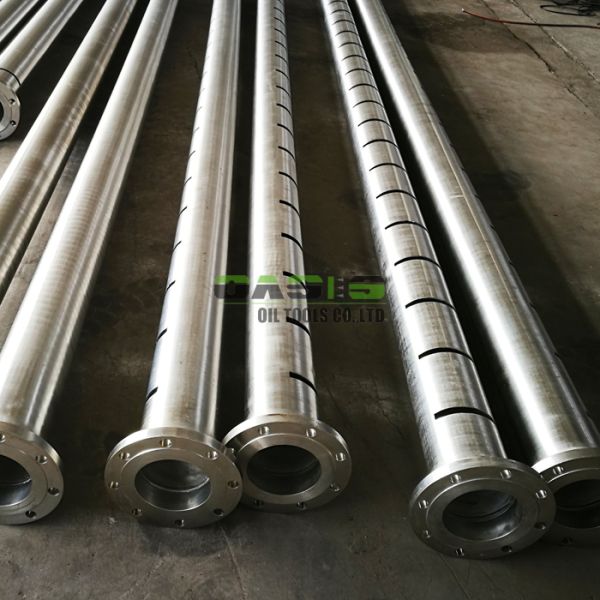 Slotted Liner Oil Well Screen API Standard API Casing Pipe For Well Drilling