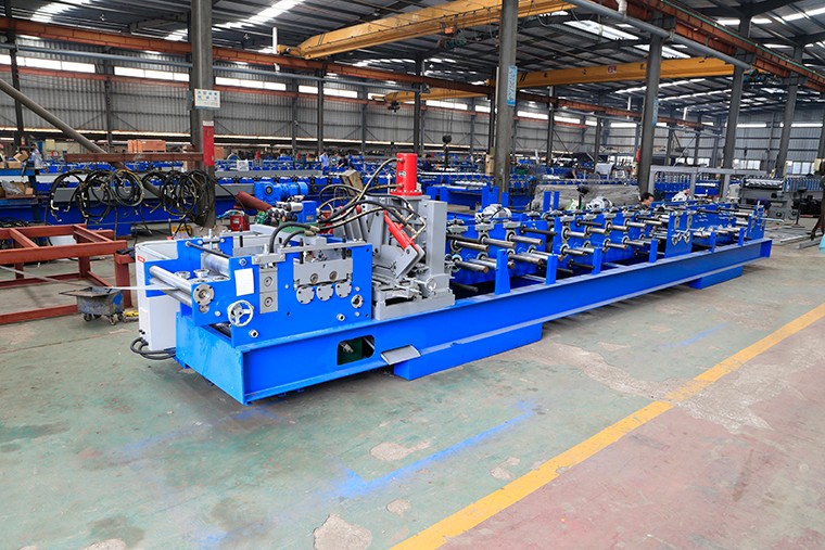 Industrial Double Layer Roof Panel Roll Forming Machine High Efficiency