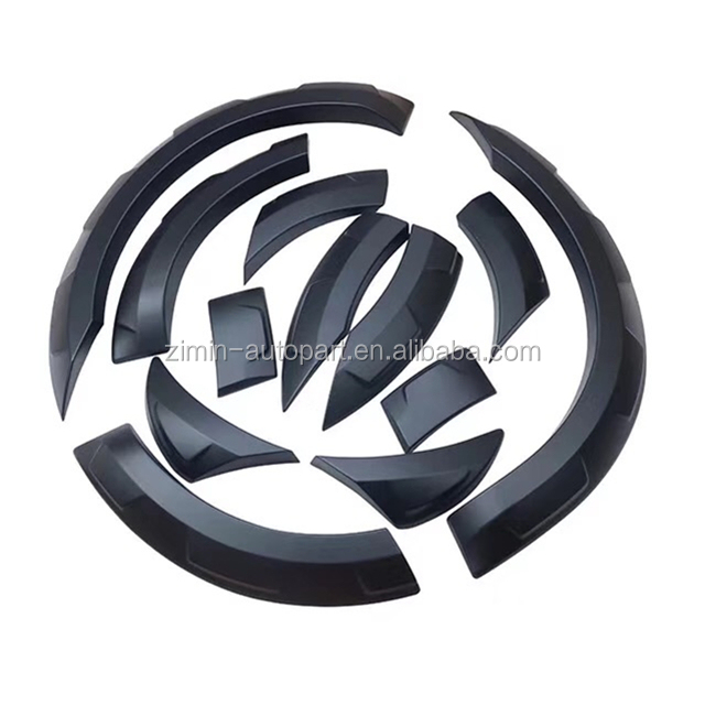 Car Fitment Plastic Wheel Eyebrow For Ford Ranger Everest