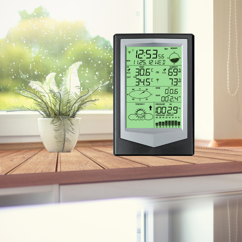 Wind Direction And Speed Outdoor Solar Wifi Weather Station