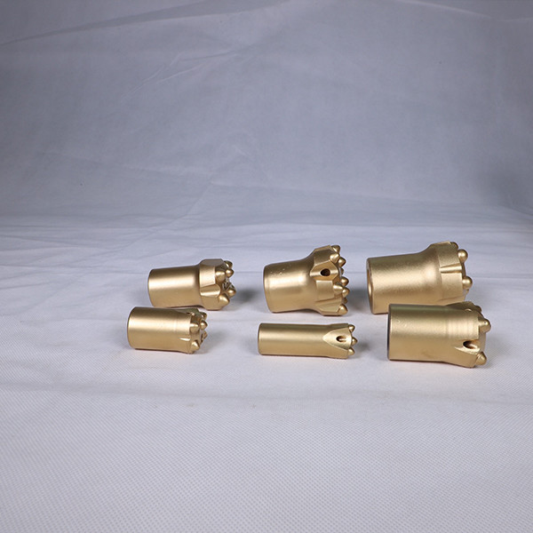 7 buttons 32mm 34mm 36mm 38mm 40mm 42mm Tungsten Carbide Rock Drill Tapered Button Center Bit for Rock Drilling