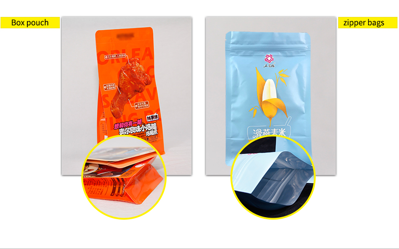 Baby Food Smell Proof Packaging Bags Ziplockk Stand Up Pouch
